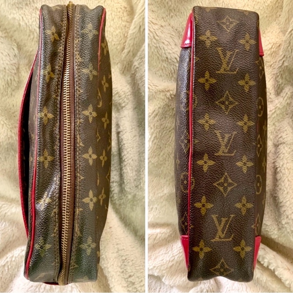 👑✅PRICE FIRM✅ AUTHENTIC Louis Vuitton Monogram Compiegne 28 Clutch Pouch - Picture 2 of 16